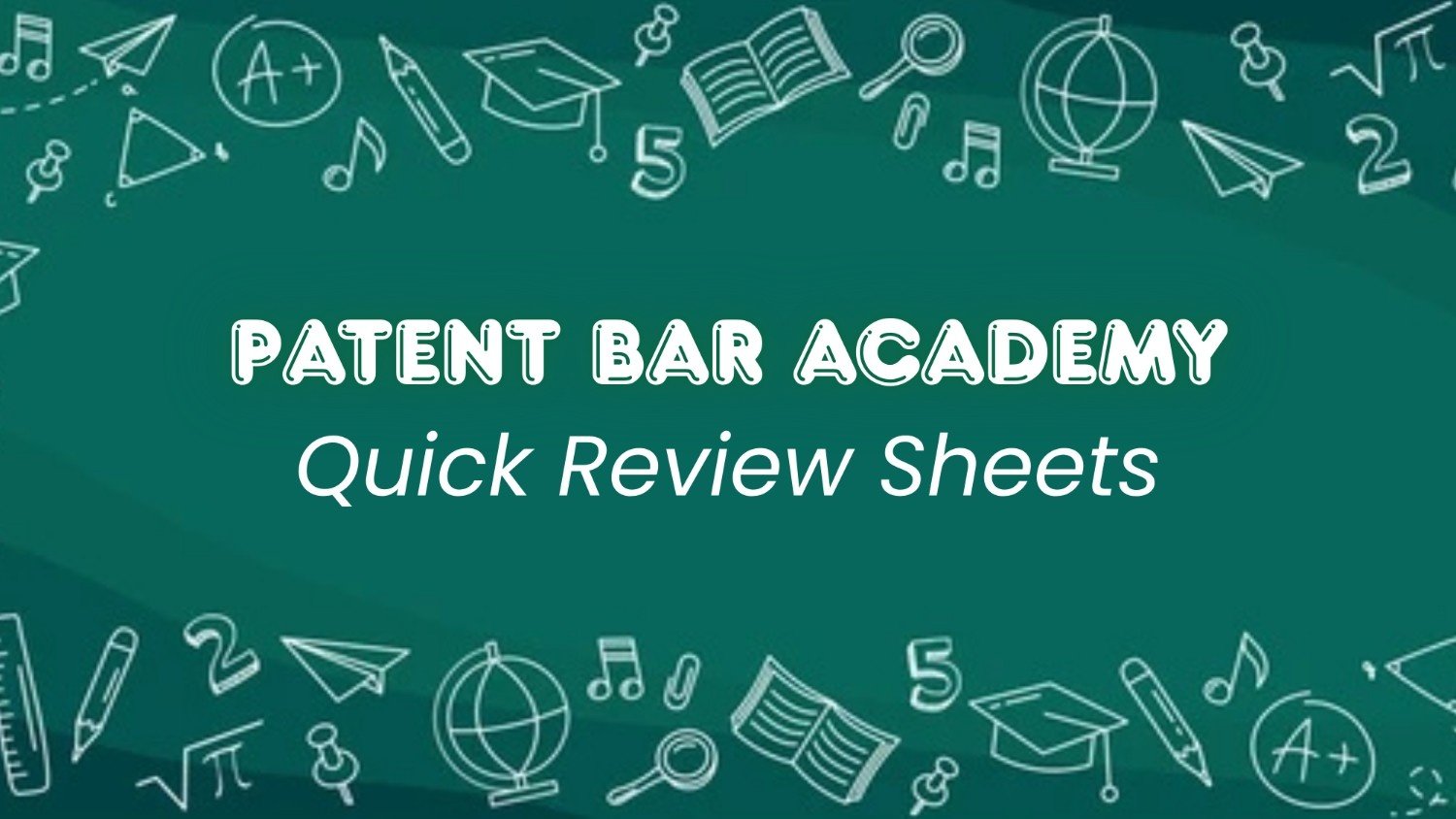 Quick Review Sheets